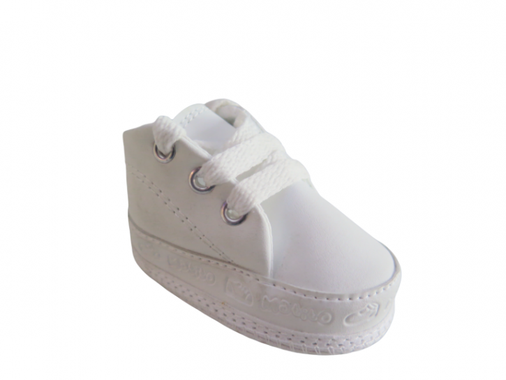 Bota Botita de Cuerina Con Cordon