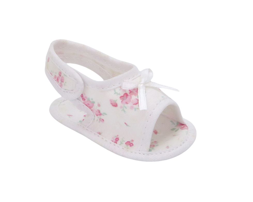 Sandalia Estampada Sin base Velcro Atras