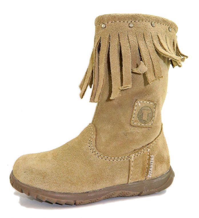 Bota Gamuza con flecos Alina