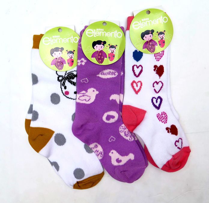 Media Niño/a Estampado Surtido Fantasia Con Talon