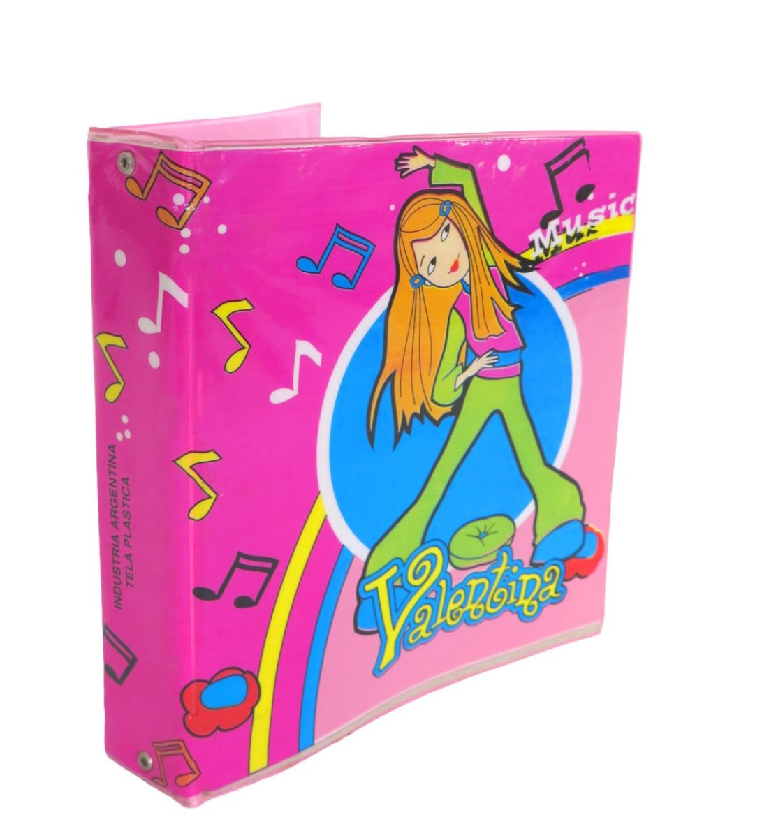 Carpeta N° 3 Pvc 3 Gancho - Valentina