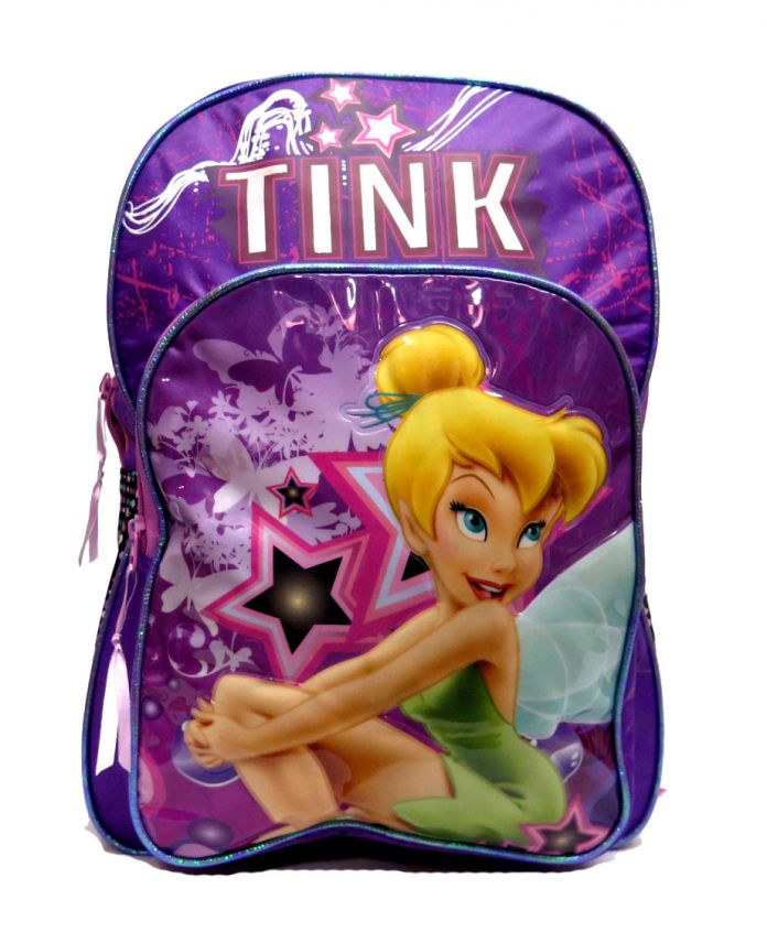 Mochila Campanita espalda campanita en relieve vinilico Tink 17