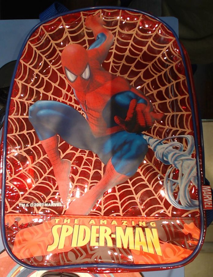 Mochila Jardin de espalda transparente The Amazing Spider Man