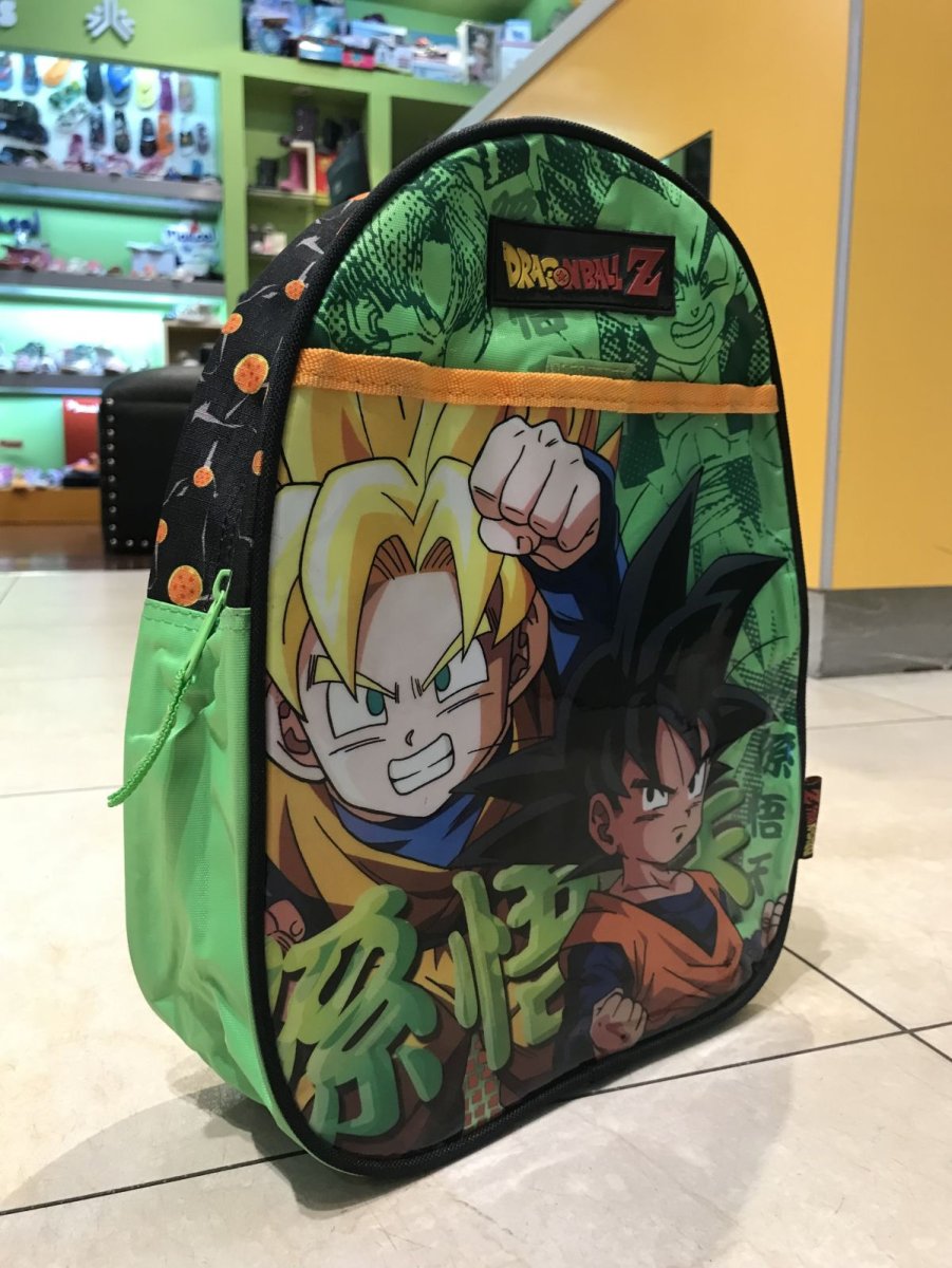 Mochia espalda Dragon Ball Z Vinilica Medio-chica bolsillo transparente al frente