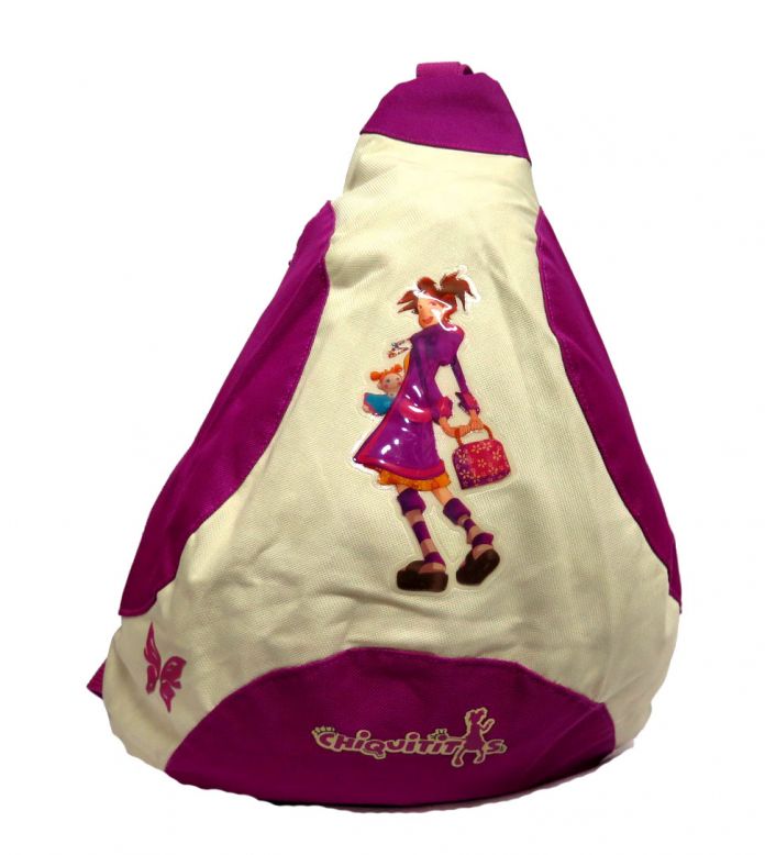 Mochila de Espalda Chiquititas triangular 1 correa Mediana