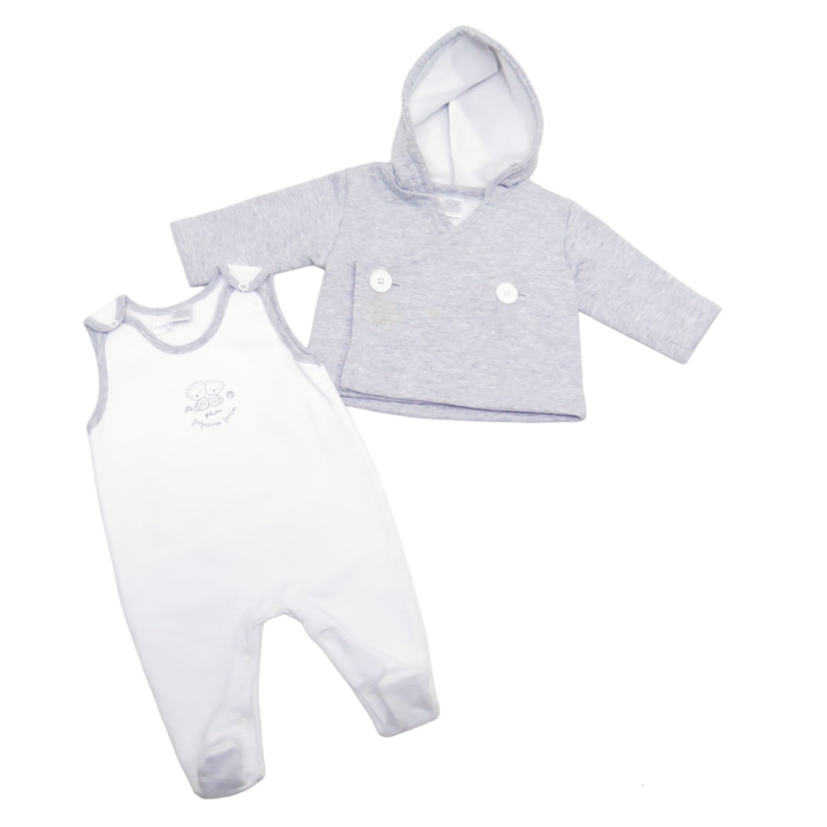 Conjunto Jardinero Y Campera Frizado