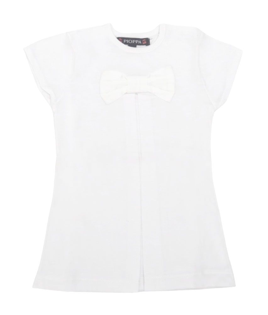 Vestido algodon manga corta bebe