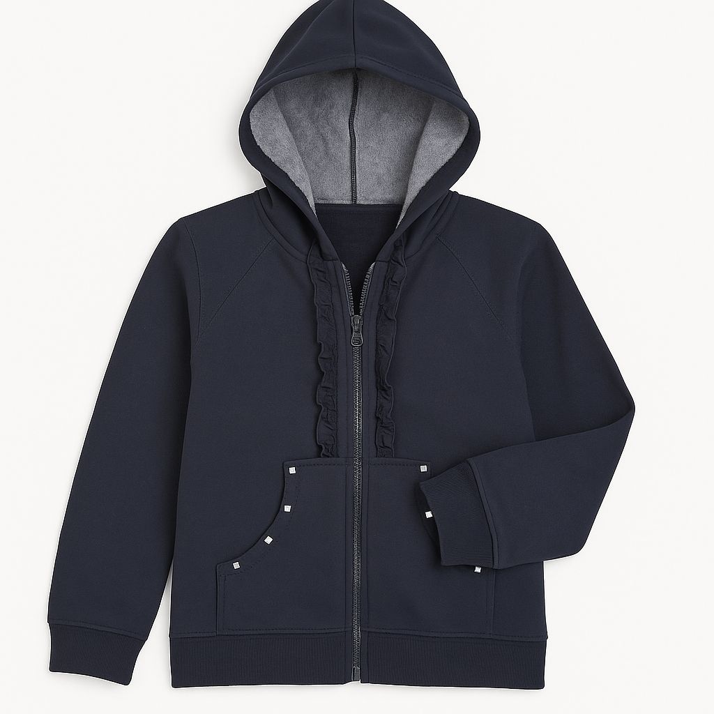 Campera de Algodon Con Friza con Tachas