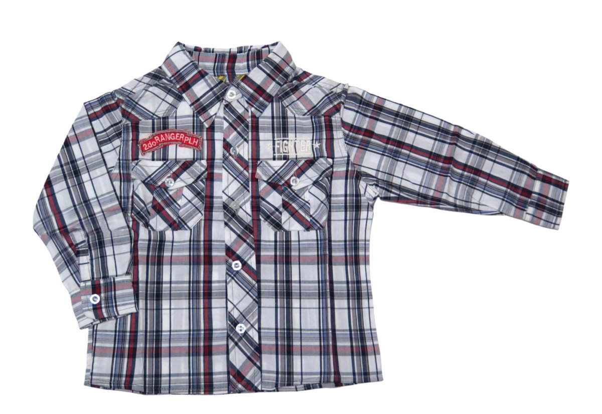 Camisa Manga Larga Escocesa