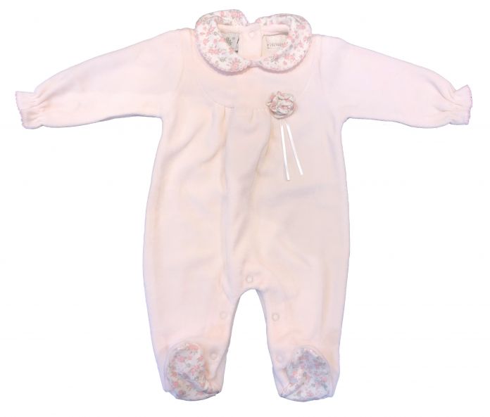 Enterito Plush Cuello Floreado