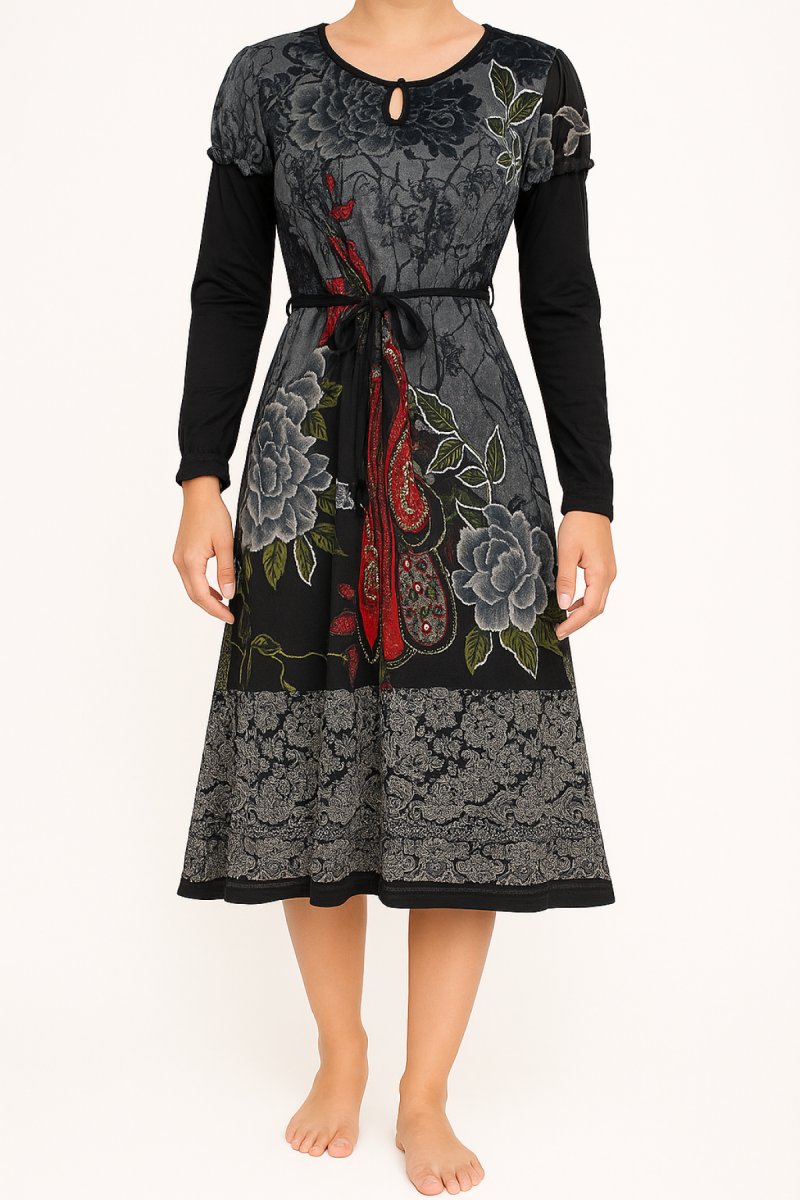 1161 - Vestido Floreado 4-14