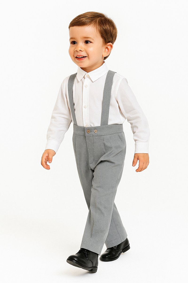 Pantalon Alpaca Recto Con Tiradores