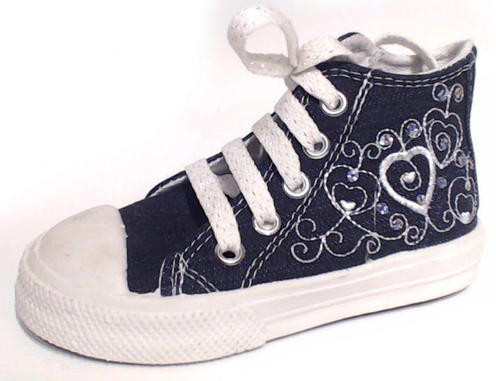 Bota De Jean Con Lentejuelas