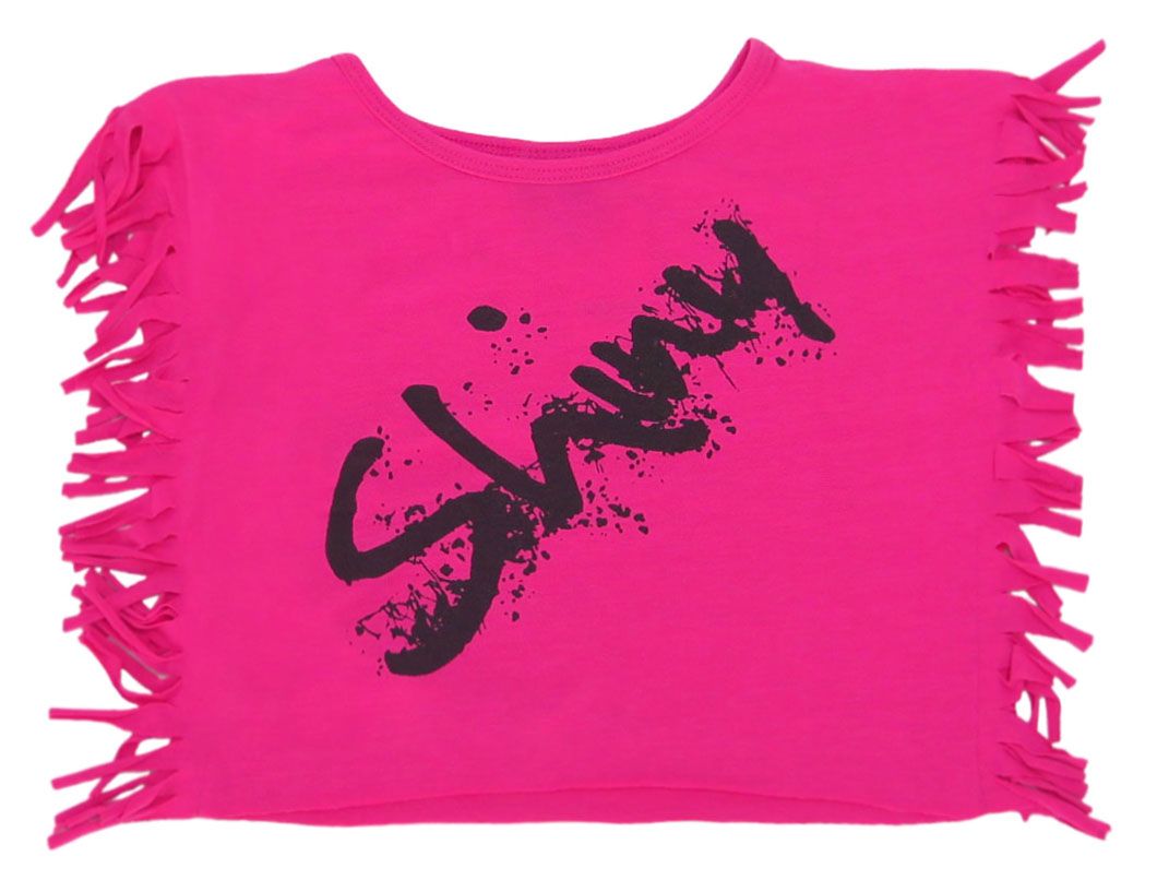 Pupera De Modal Con Flecos Y Estampado