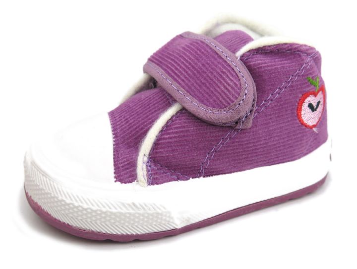 Bota Corderoy Con Velcro