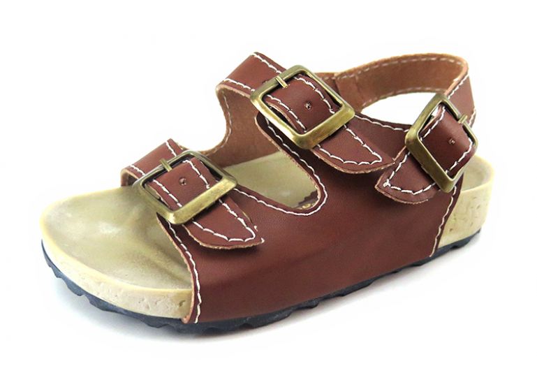 Calfas Birk Sandalia 2 hebillas + talon