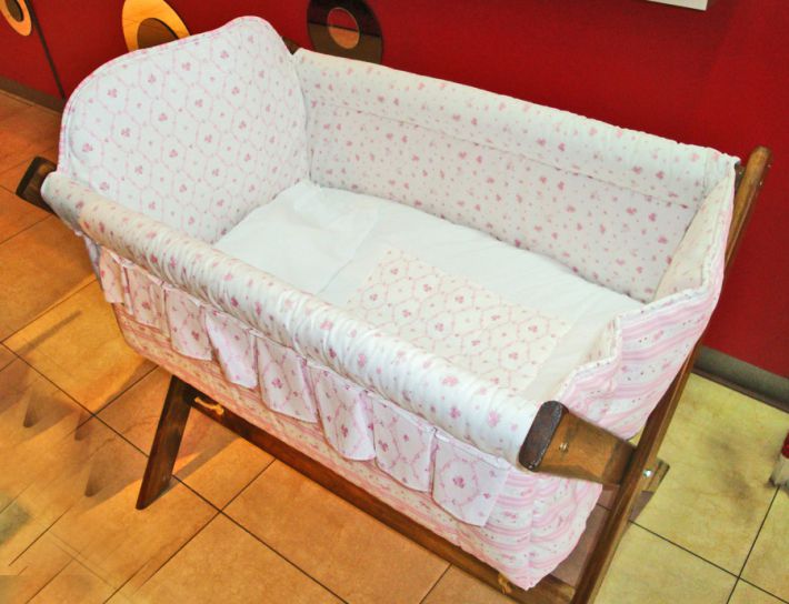 Catre de Dormir Rosa liberty y rayado