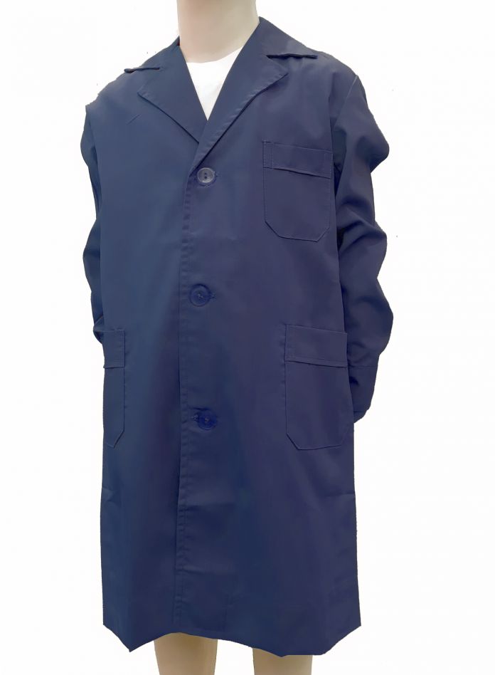 Guardapolvo Recto Con Botones