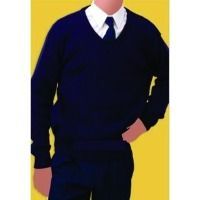 Pullover Sweater Escote V - Colegial