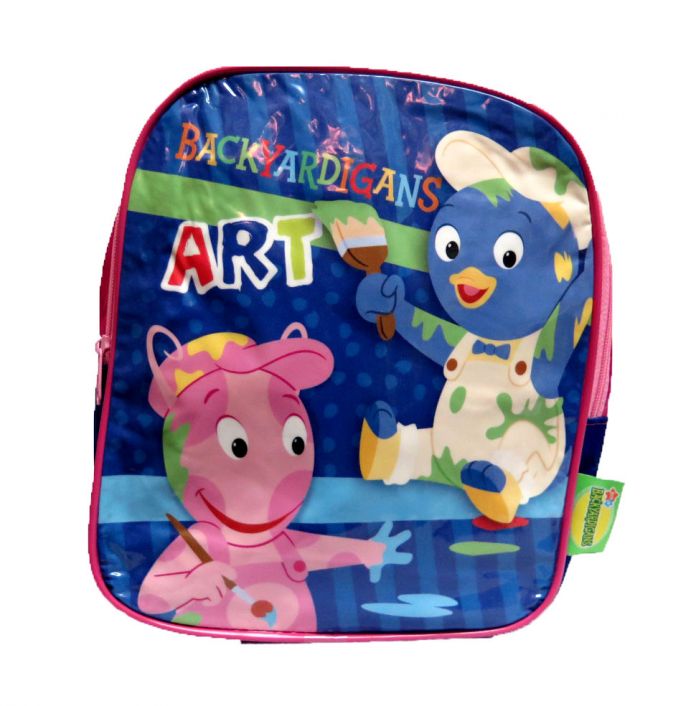 Nickelodeon  mochila chica espalda 26 cm Backyardigans con imagen de los personajes sin bolsillo