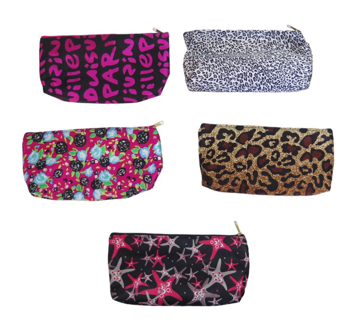 Cartuchera Canopla estampada 1 cierre varios motivos