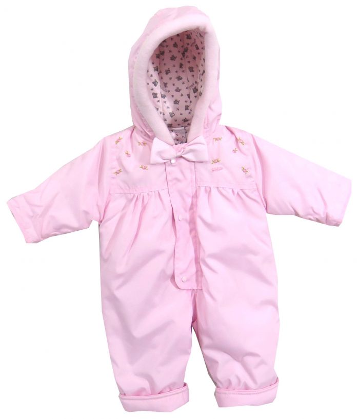 Enterito Termico Microfibra Wata Flores Rococo Bordadas Con Botitas