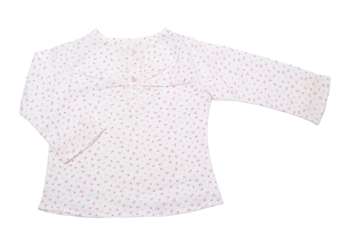 Blusa Viyela con florcitas