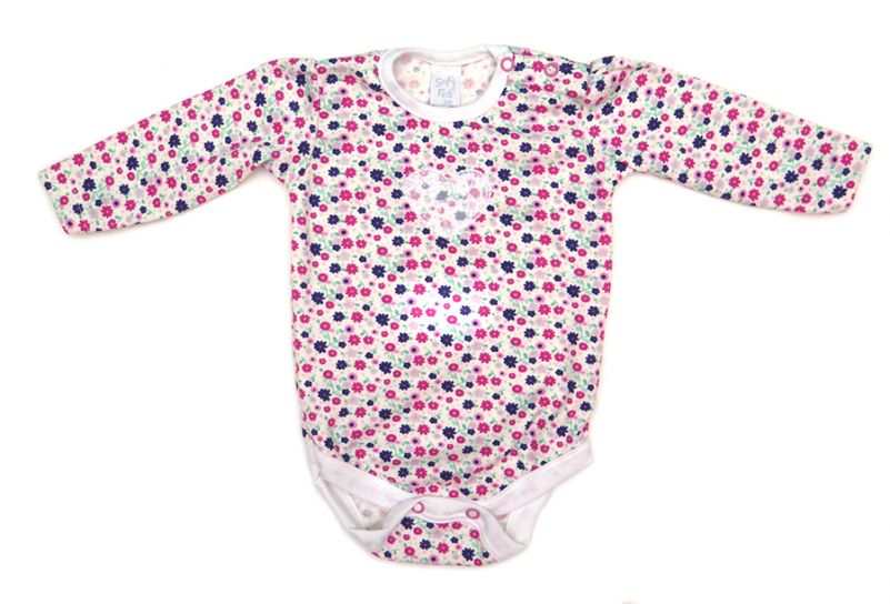 Body Interlock Liberty Floreado En Caja