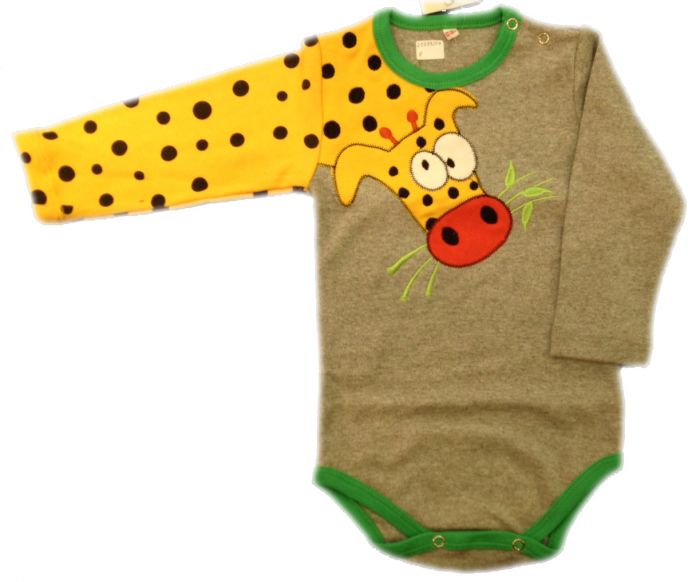 armando lio body manga larga bordado algodon