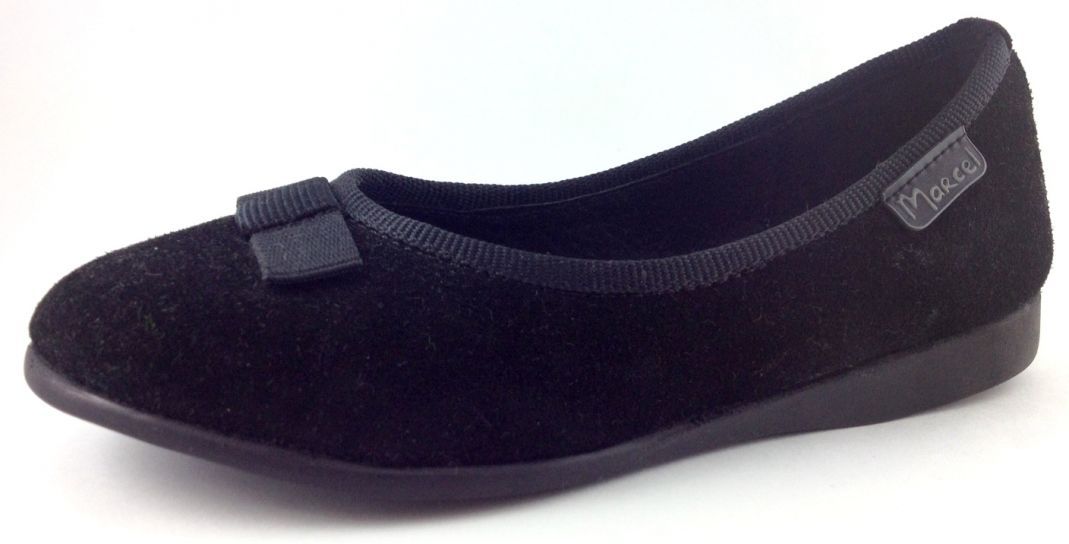 Balerina Gamuza Forrado con moño