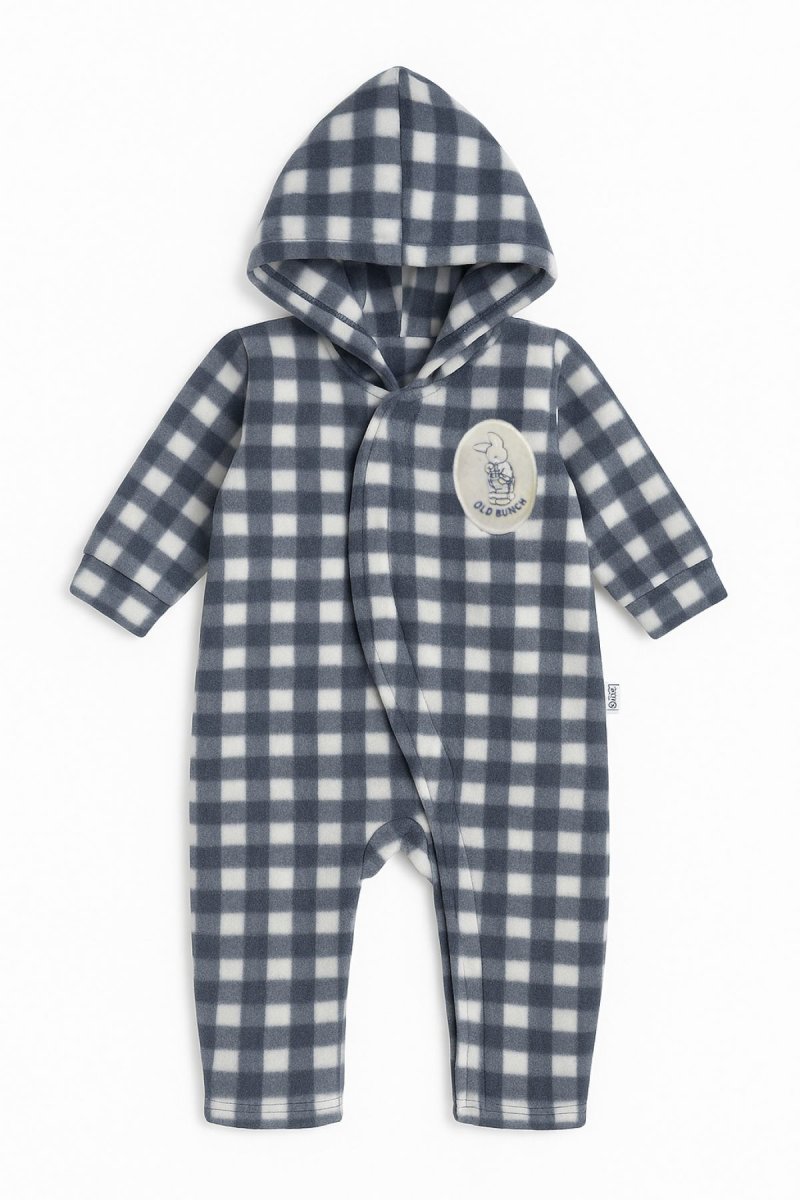 Enterito de polar con capucha escoces