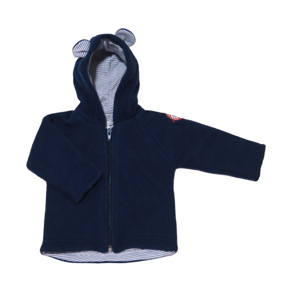 Campera de Polar con Capucha y Orejitas