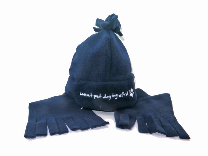 Gorro Polar con Bufanda - Sweet Pet Dog