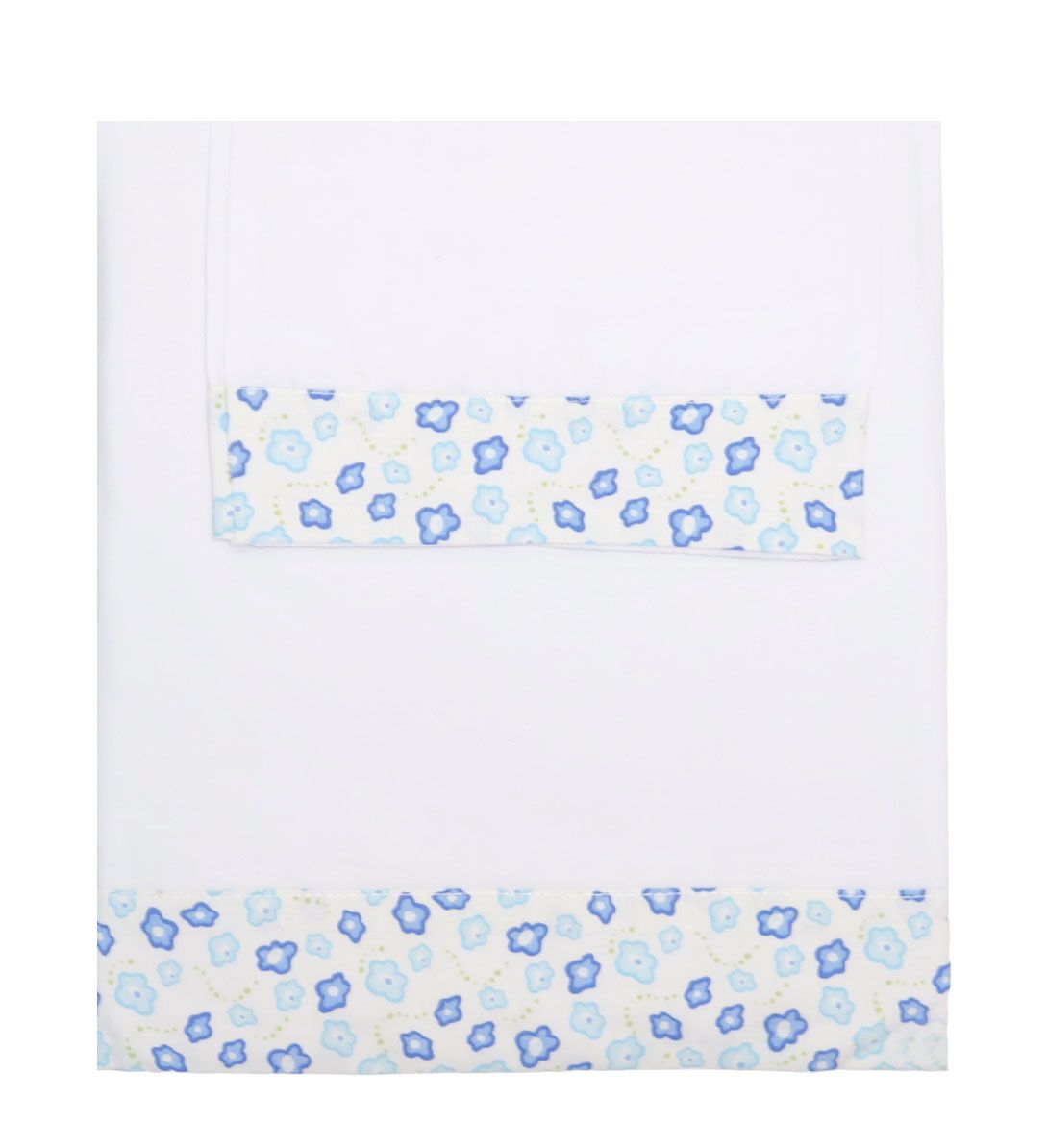 Sabanas juego de 3 piezas lisa con guarda estampada para cuna