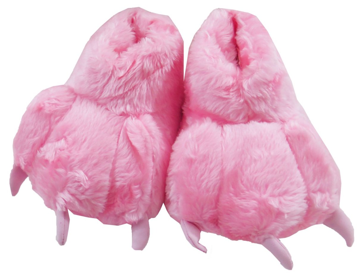 Pantufla garras rosa
