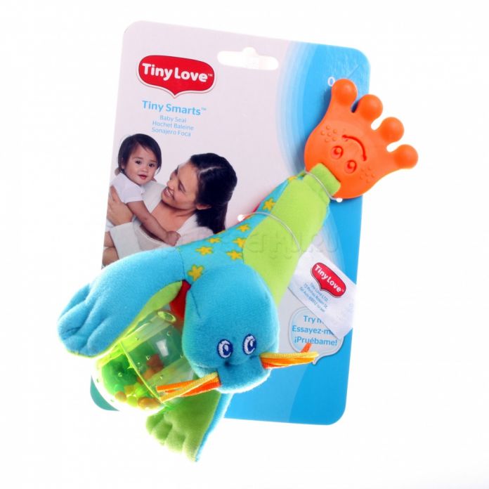 BABY SEAL SONAJERO FOCA (3M+) con mordillo y diferentes texturas