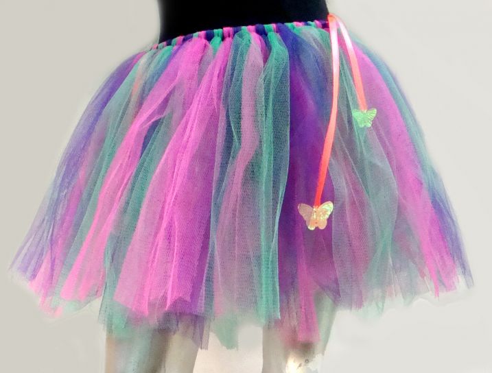 Corpo tutu multicolor para danza