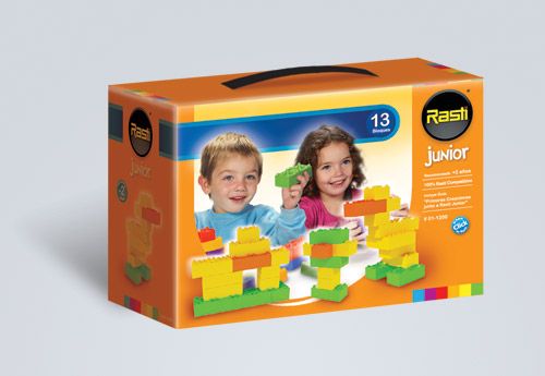 Junior 13 bloques ladrillos para construir