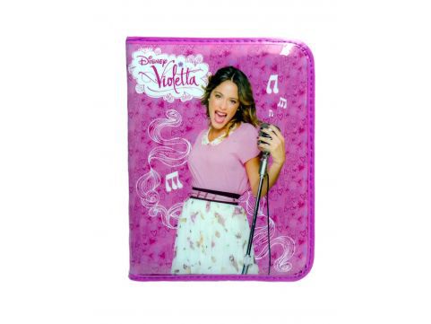 Canopla/cartuchera 1 cierre 1 piso Violetta Violeta