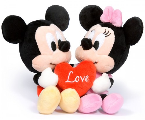 peluche mickey y minnie