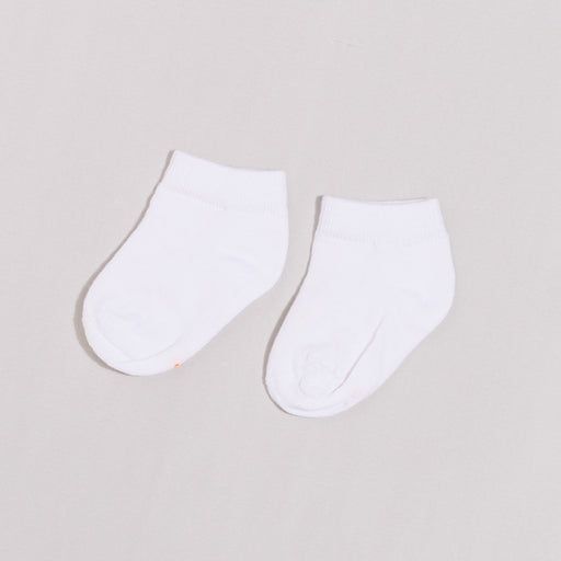 SOQUETE CAÑA SUPER CORTA DE ALGODÓN ELASTIZADO PARA BEBES Y NIÑOS.