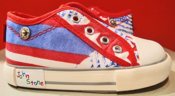 zapatillas de tela elastizada 19-26