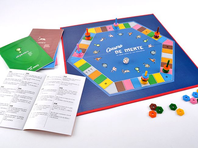 Juego de Mesa - Carrera de Mente
