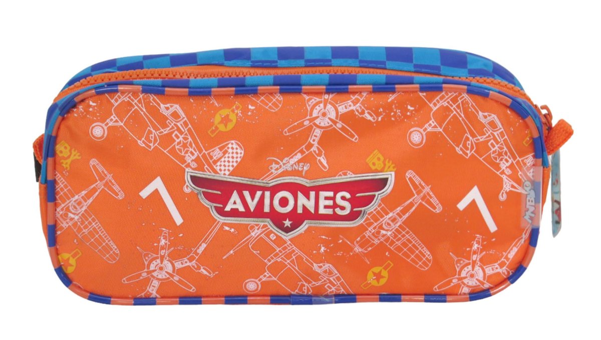 Planes Aviones Canopla con lomo Cartuchera