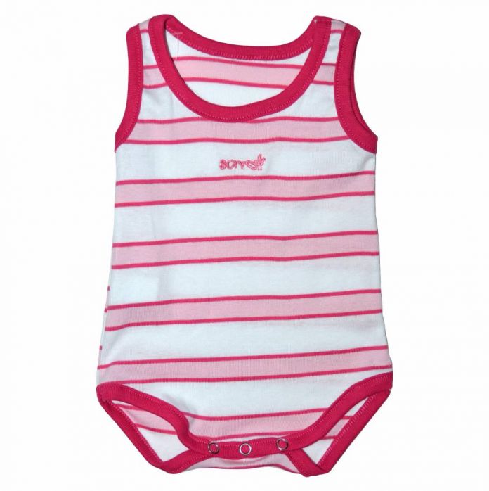 Body Rayado tipo musculosa rosa - Verde/Azul - Gris/Blanco