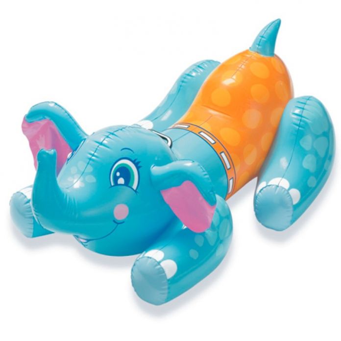Elefante inflable Para Montar Con Manija Plastica 119 x 62 CM