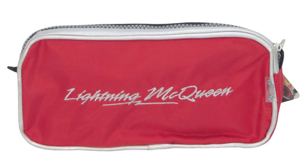 Cartuchera con 1 cierre y estampado en relieve de Cars