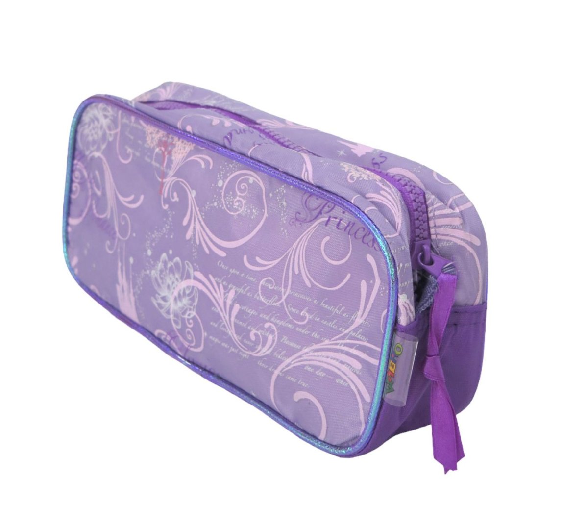 Cartuchera Canopla de 1 cierre con estampado en relieve de Princesas