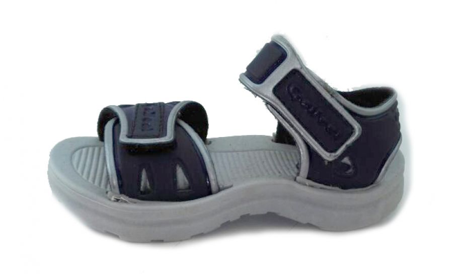 Sandalias de Goma con Doble Velcro