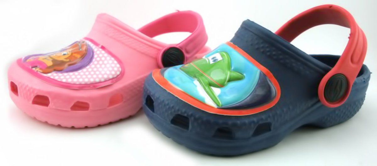 Zuecos Crocs de personajes - Princesas / Planes